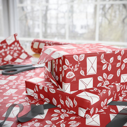 Love Notes – Envelope & Foliage Wrapping Paper