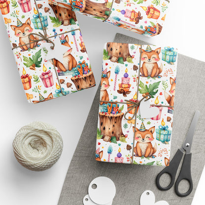 Forest Friends Wrapping Paper for All Occasions