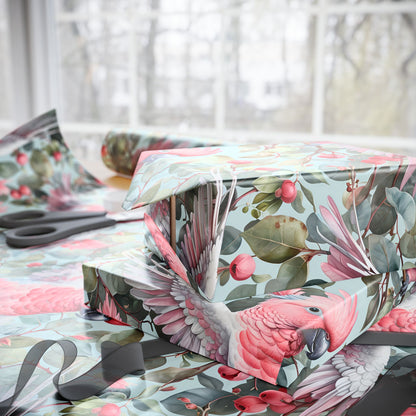 Wrapping Paper: Australian Galah Print - Perfect for Nature Lovers