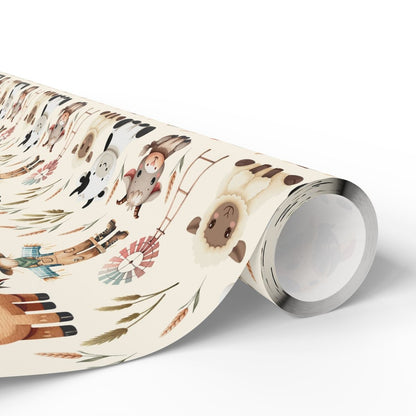 Farmhouse Charm – Rustic Animal Wrap