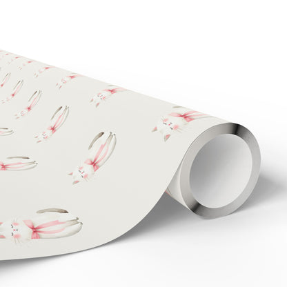 Grey Kitties Gift Wrap