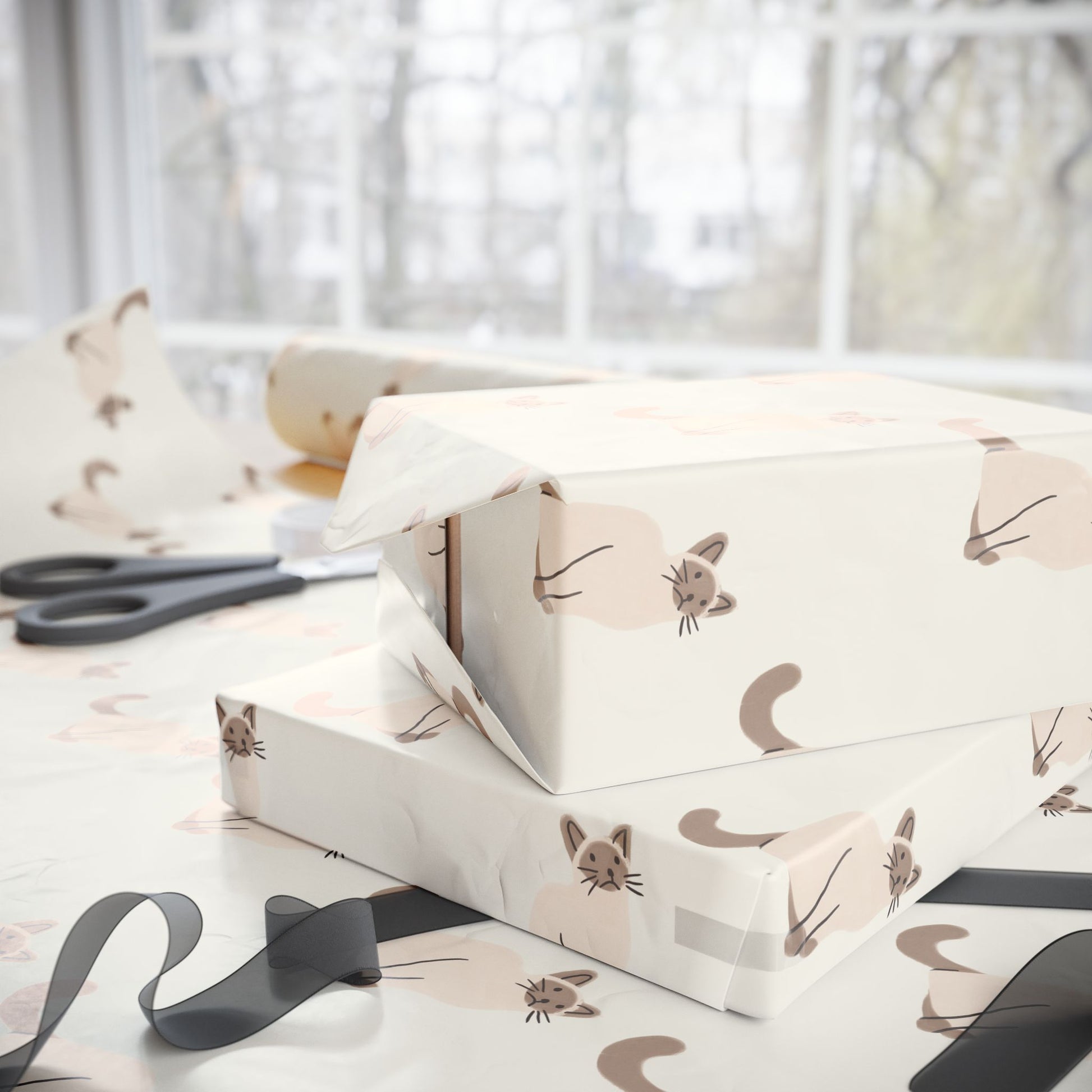 Siamese Cat Gift Paper