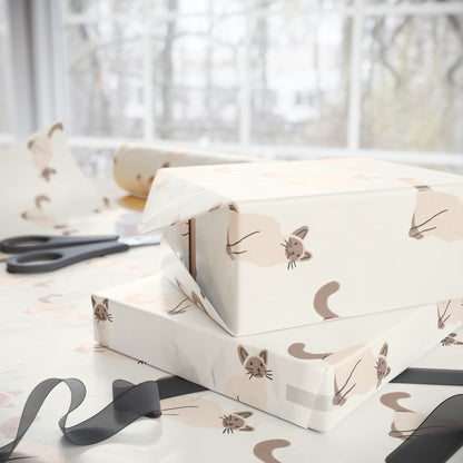 Siamese Cat Gift Paper