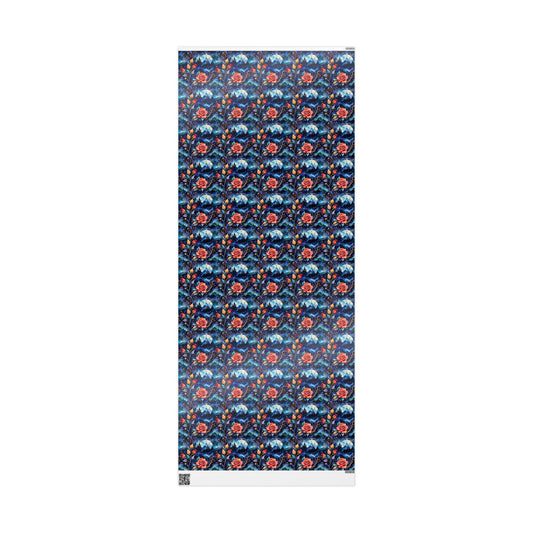Floral Fantasy Wrapping Paper - Elegant Gift Wrap