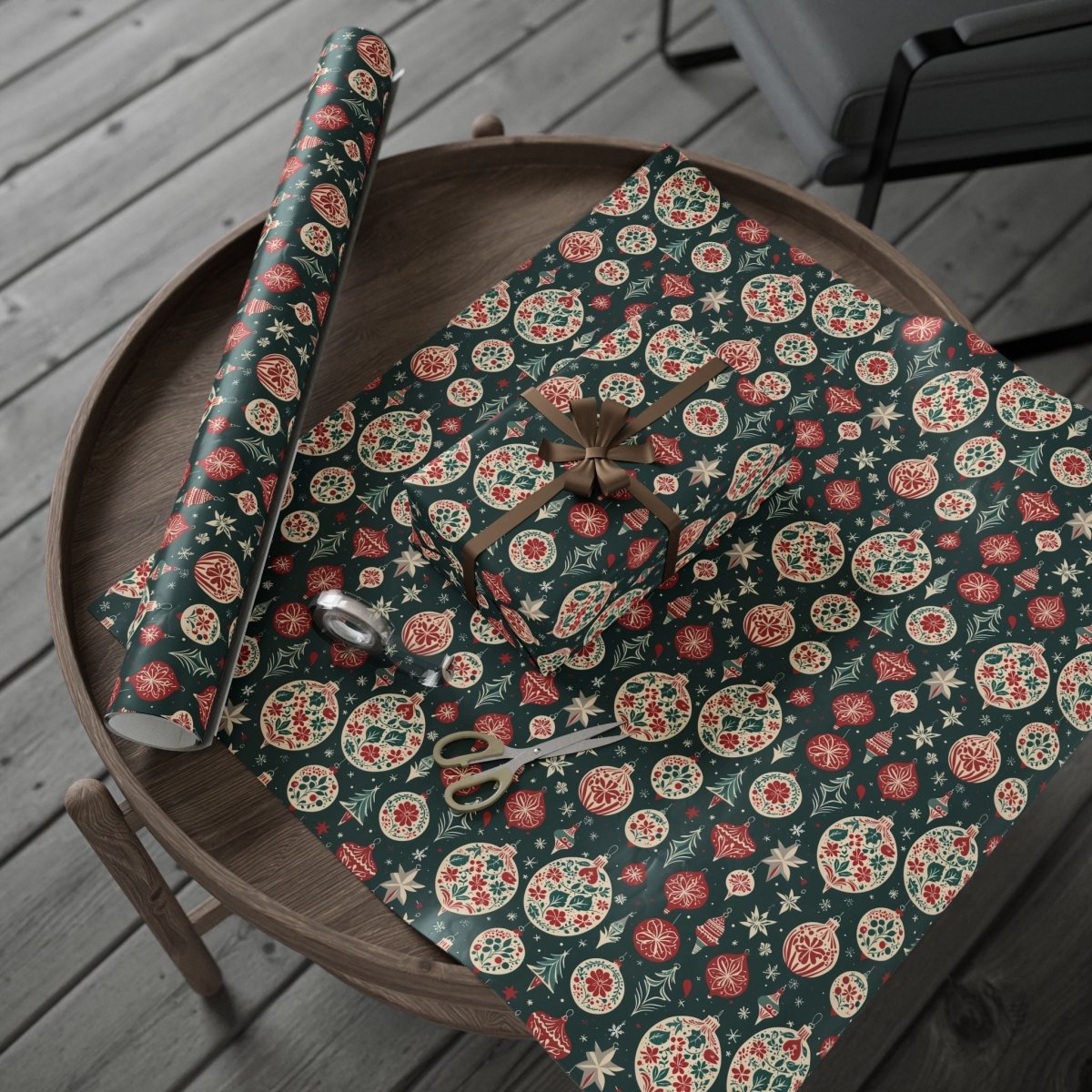 Festive Christmas Wrapping Paper