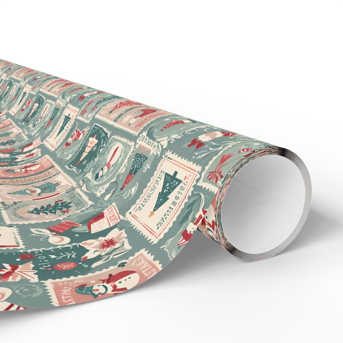 Charming Holiday Wrapping Paper Roll