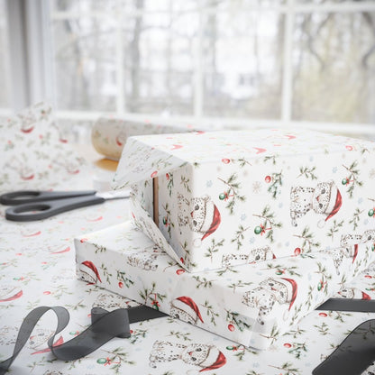Snow Leopard Wrapping Papers