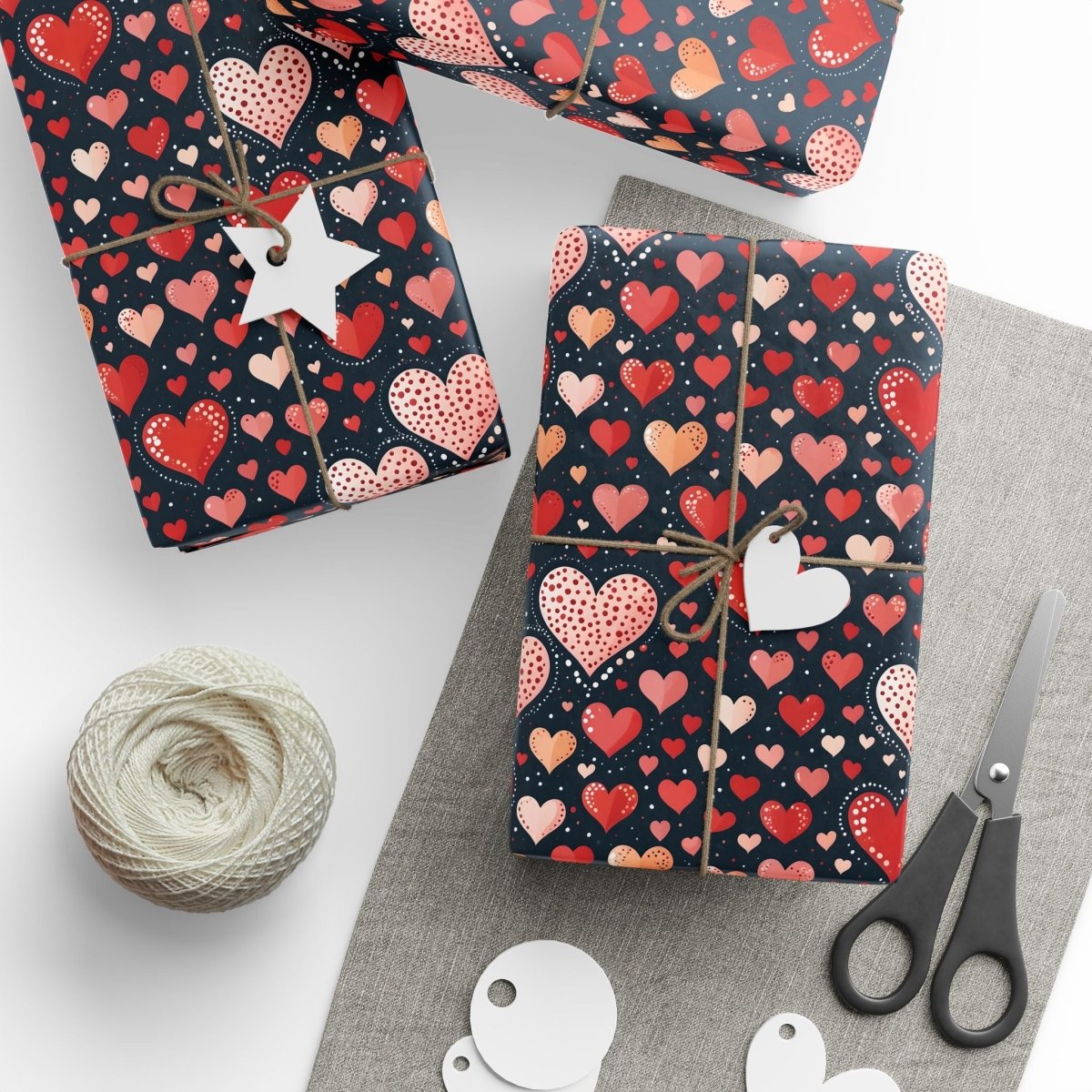 Heart Pattern Wrapping Paper