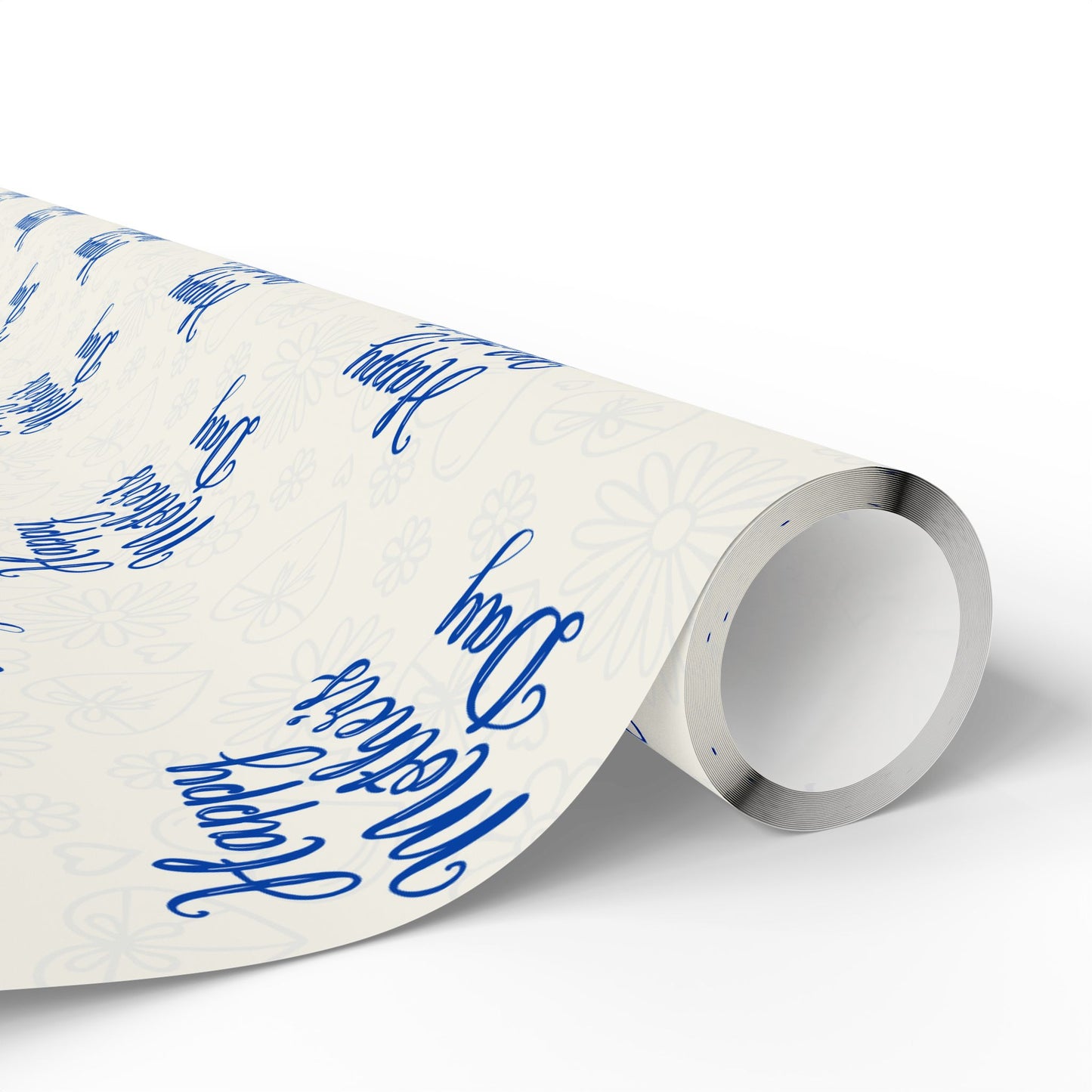 Blue Mothers Day Wrapping Papers