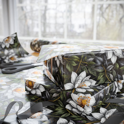 Trendy Botanical Wrapping Paper Eco Friendly Gifting
