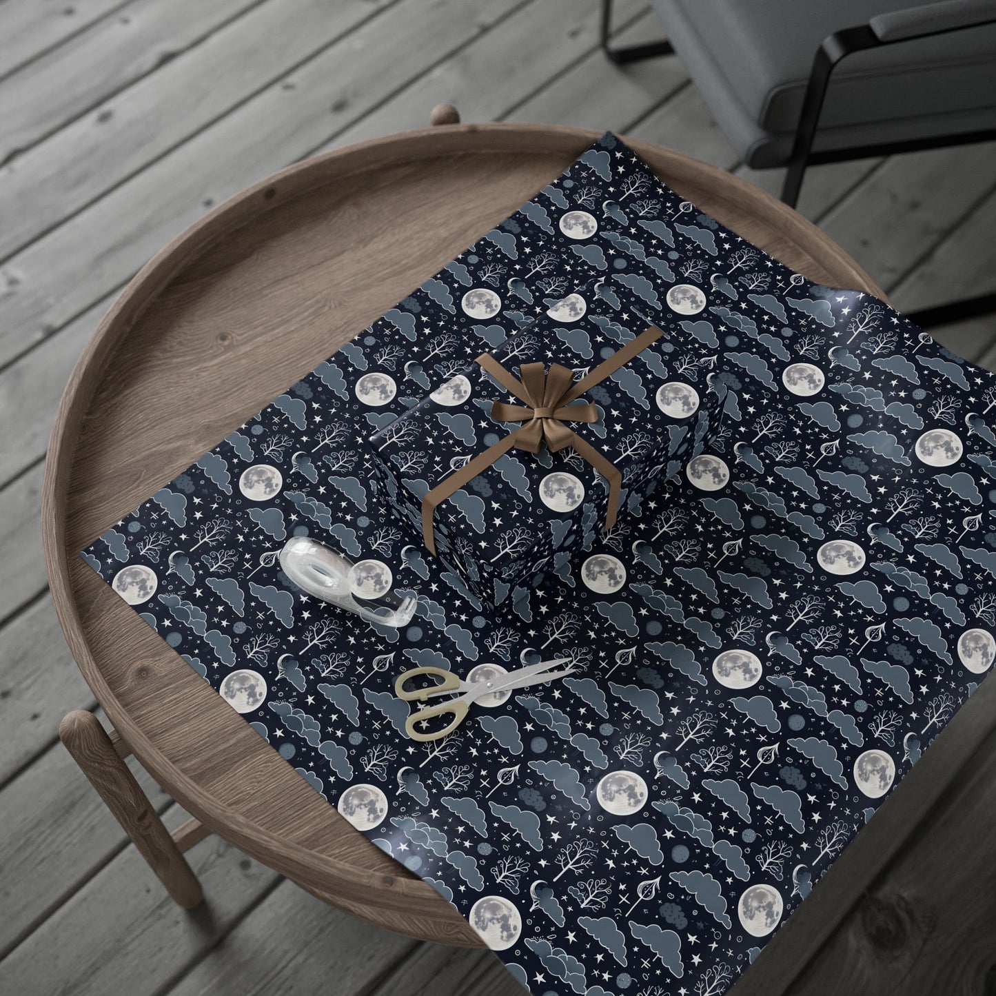 Celestial Woodland Sky Gift Wrap