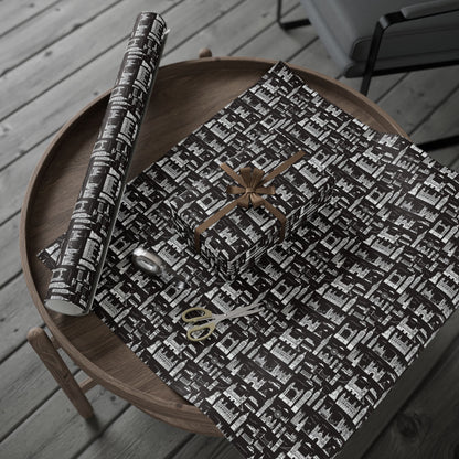 Wrapping Papers - Stylish Abstract Cityscape Design
