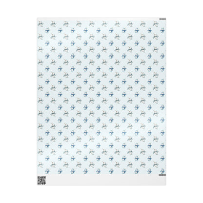 Narwhal Nuzzles – Arctic Cuteness Wrapping Paper