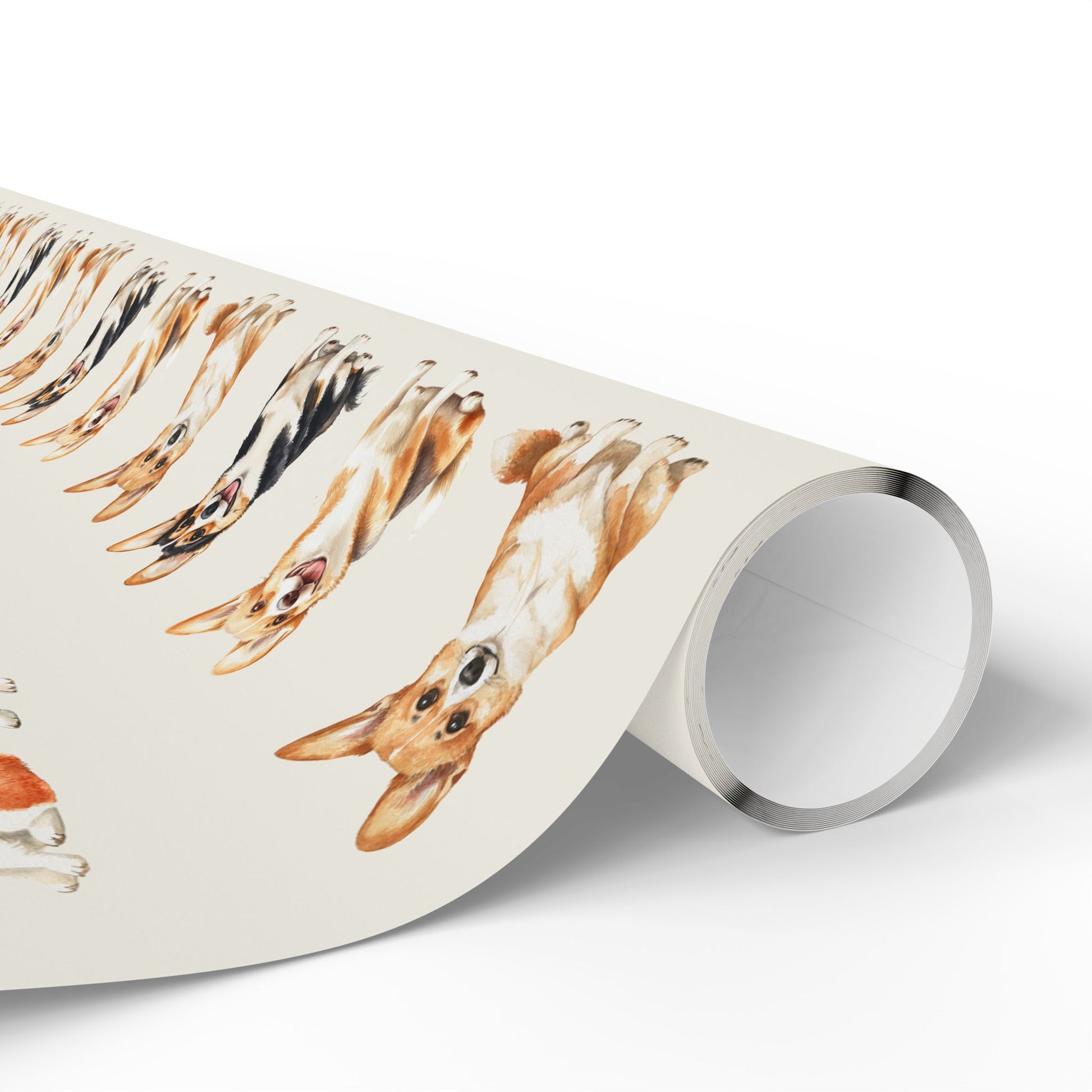 Corgi Wrapping Paper Rolls