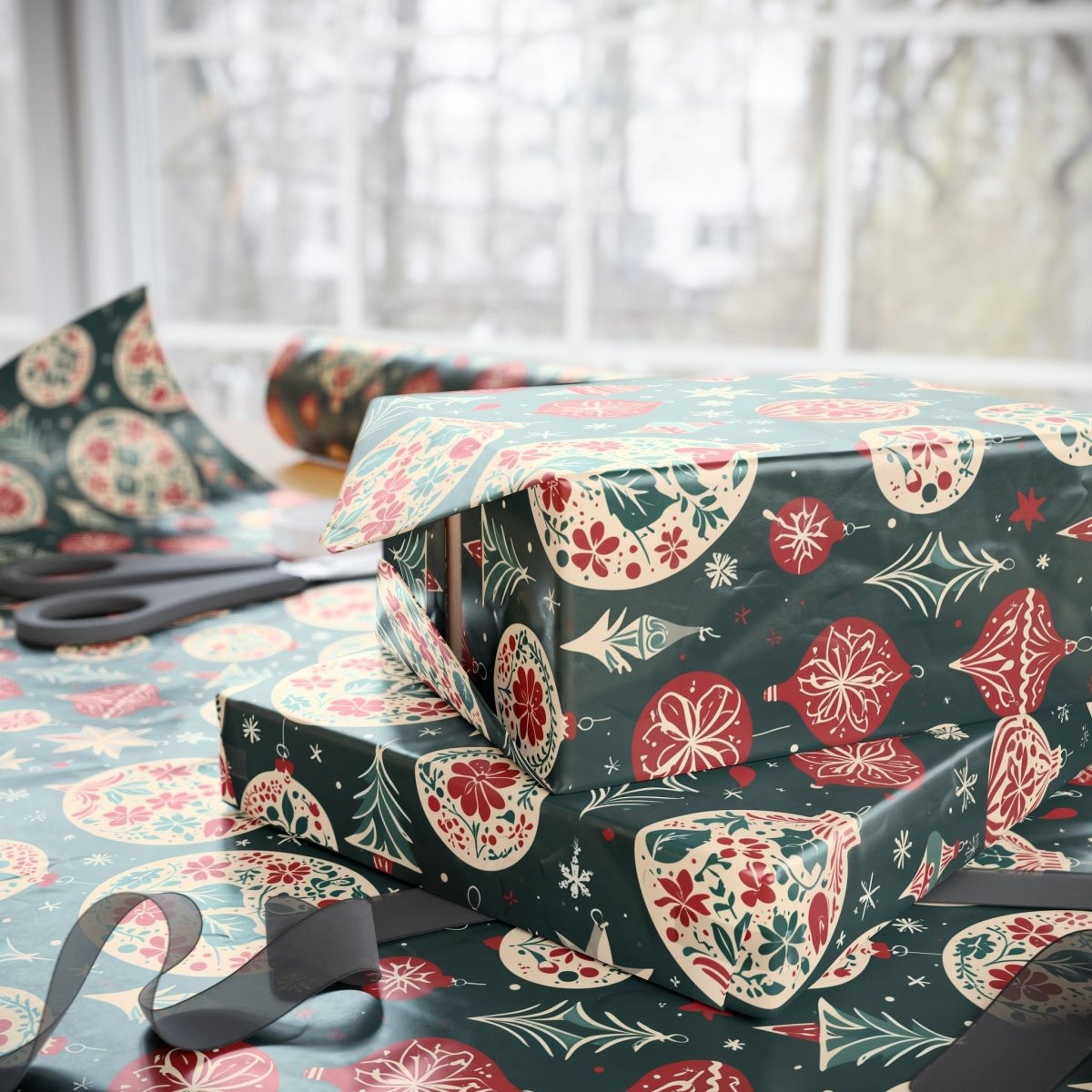 Festive Christmas Wrapping Paper