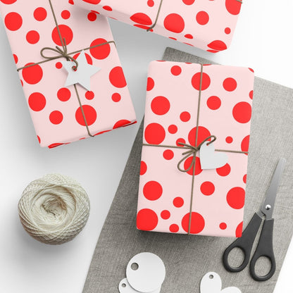 Polka Party – Playful Pink & Red Wrap