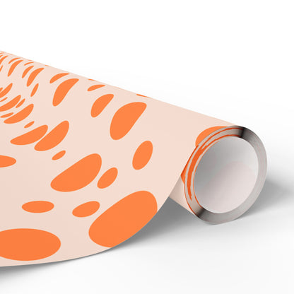 Orange Dot Delight – Whimsical Wrap