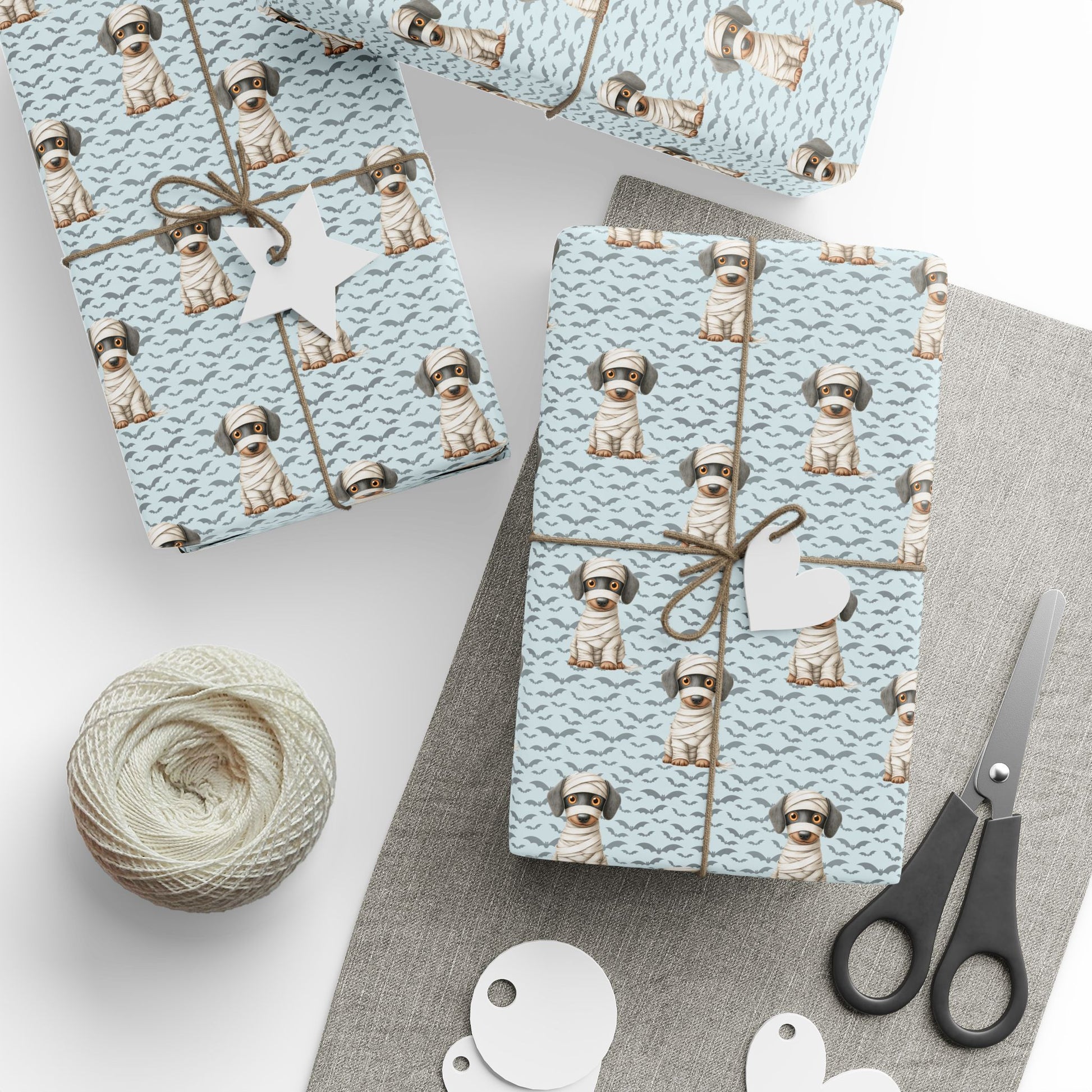 Mummy’s Little Howler – Halloween Dog Wrapping Paper
