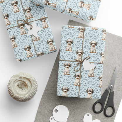 Mummy’s Little Howler – Halloween Dog Wrapping Paper
