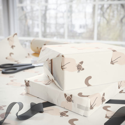 Siamese Cat Gift Paper