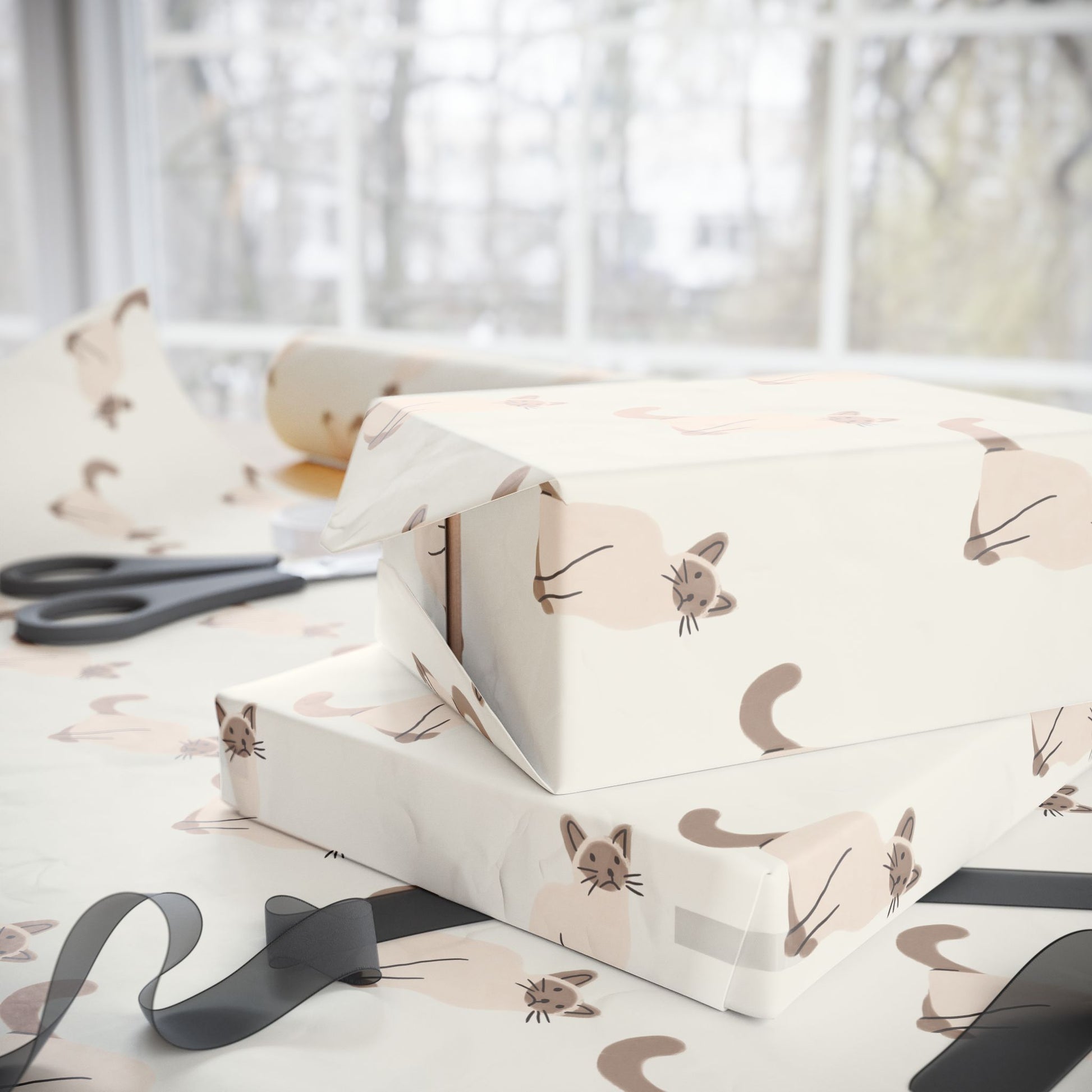 Siamese Cat Gift Paper