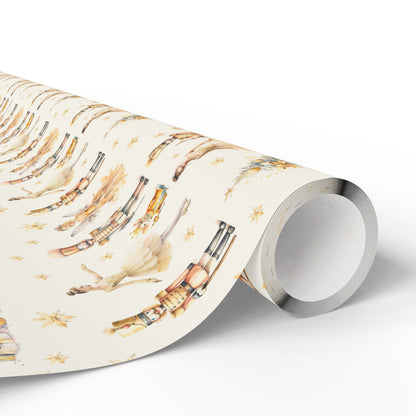 Sugarplum Chic – Nutcracker - Inspired Wrapping Paper for Holiday Elegance