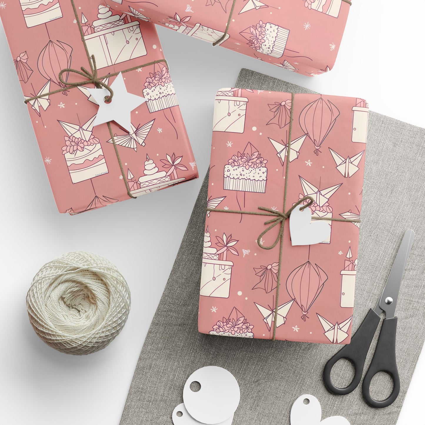 Charming Origami Gift Wrap