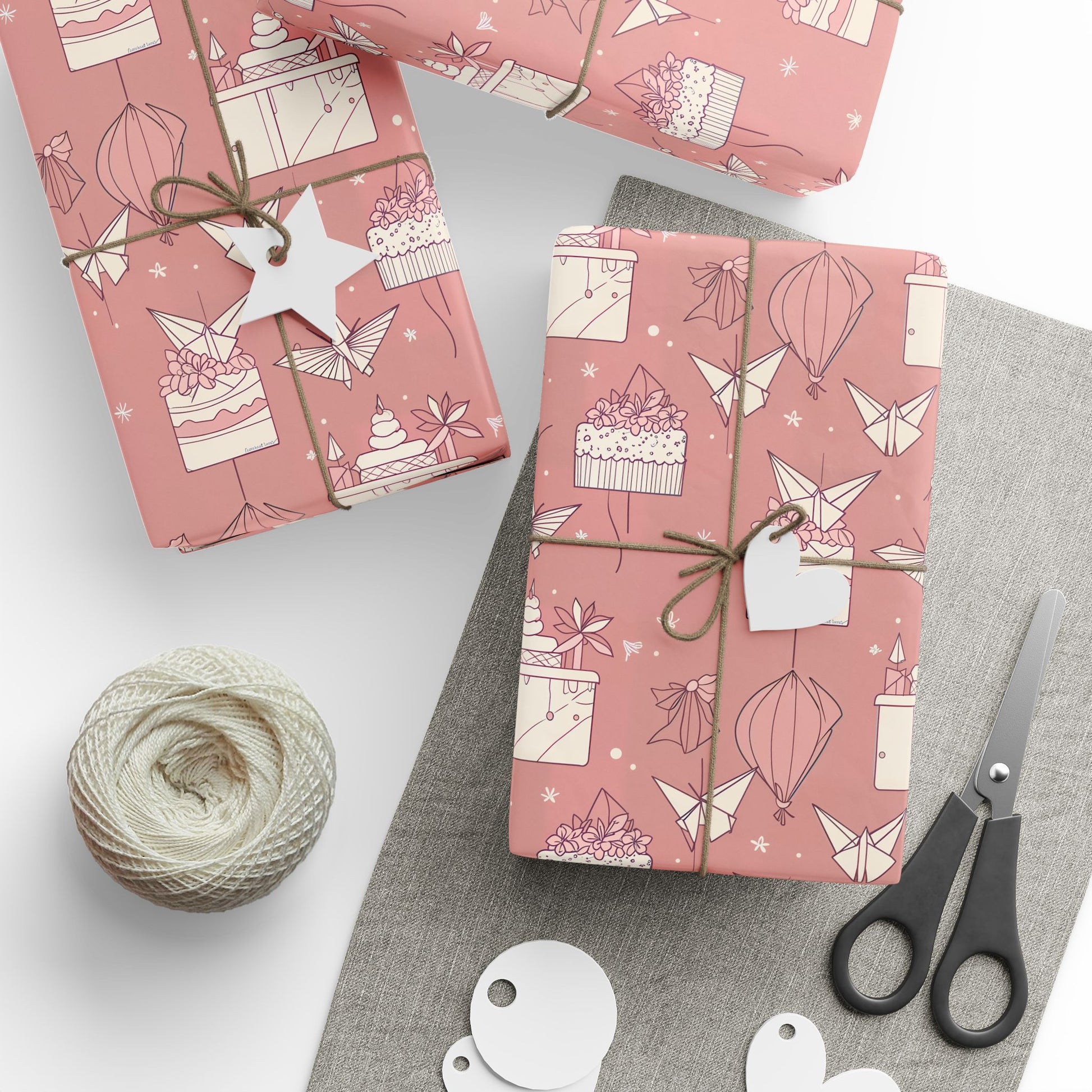 Charming Origami Gift Wrap