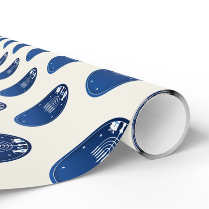 Hanukkah Blue and White Wrapping Papers