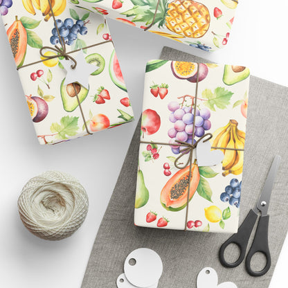 Vibrant Vegetable Wrapping Paper