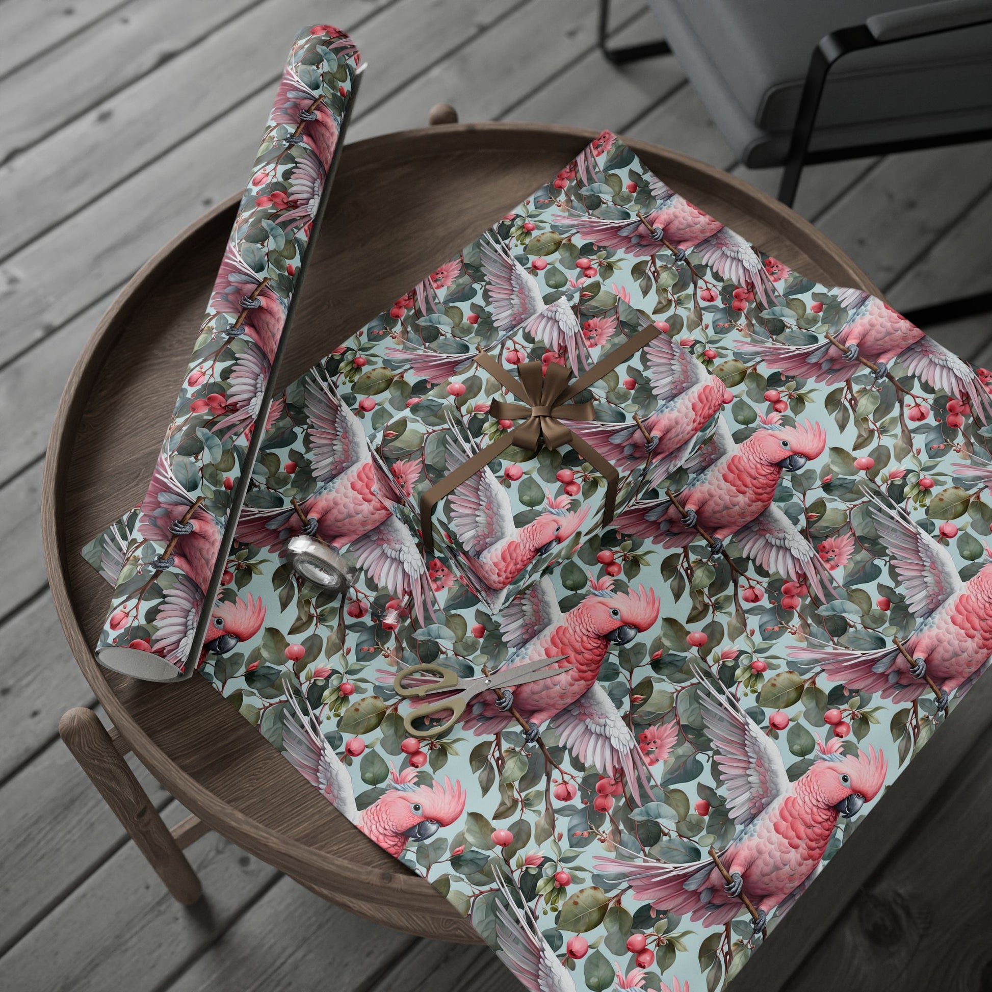 Wrapping Paper: Australian Galah Print - Perfect for Nature Lovers
