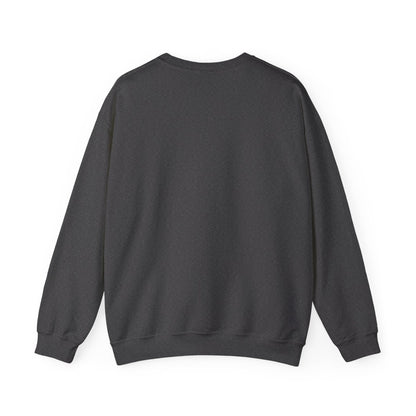 Crewneck Sweatshirt - 'Go Away' Stencil Graphic Cozy Pullover