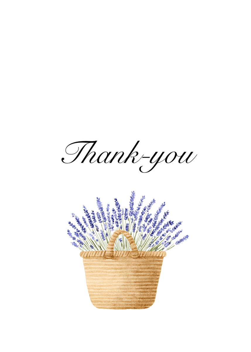 Thank You Cards – 25 Pack | Blank Inside