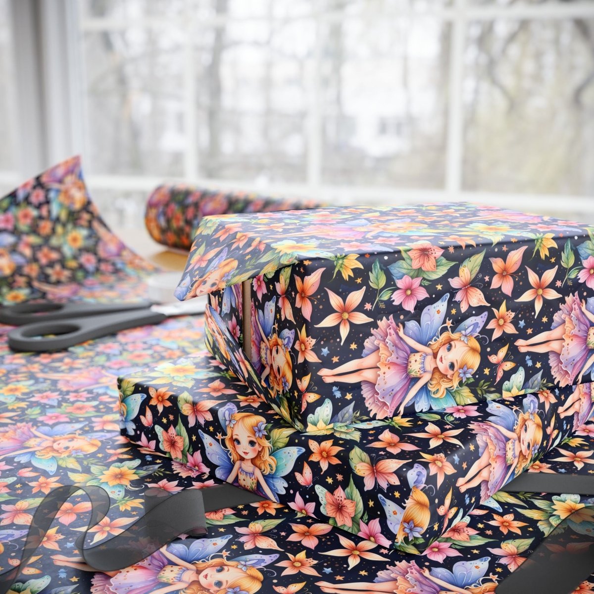 Magical Fairy Present Wrap