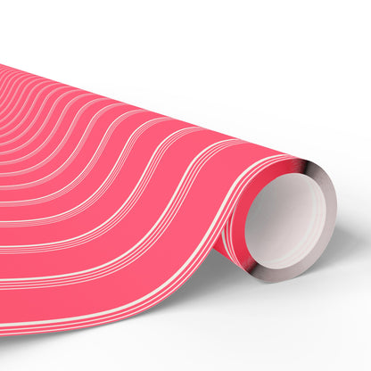 Pink Striped Wrapping Papers for Gift Giving