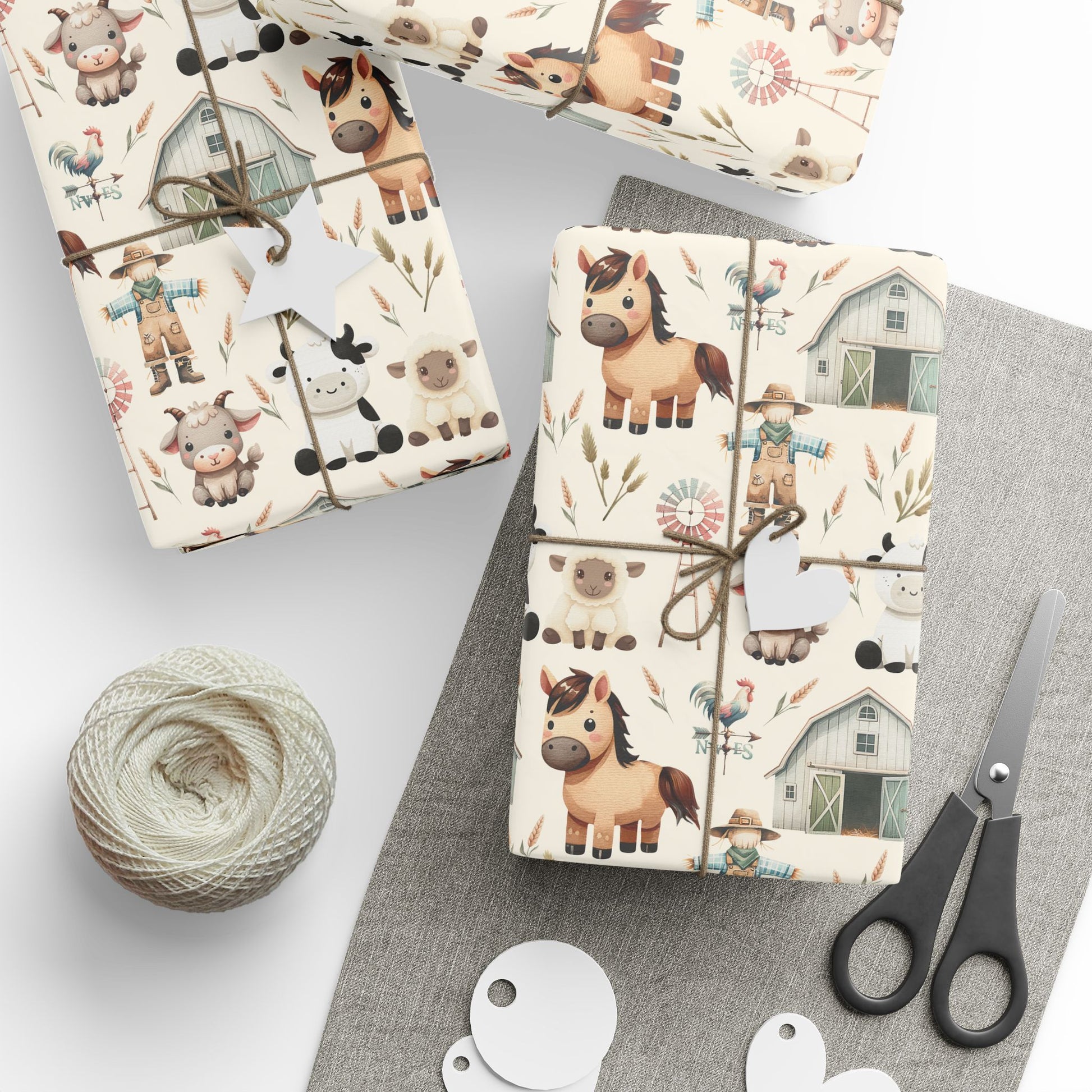 Farmhouse Charm – Rustic Animal Wrap
