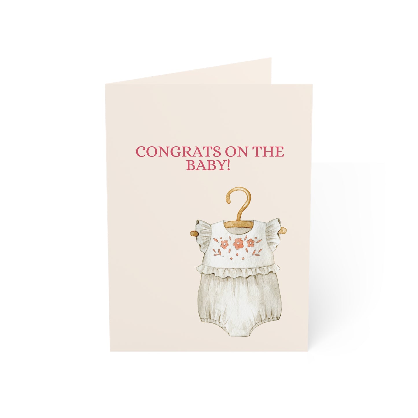 Congrats on the baby! | May your pelvic floor find its way home | humorous baby card