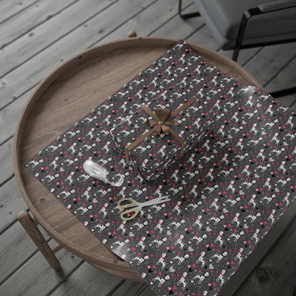 Spot On Sweetheart – Dalmatian Love Wrapping Paper