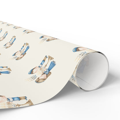 Menorah Lighting Wrapping Papers