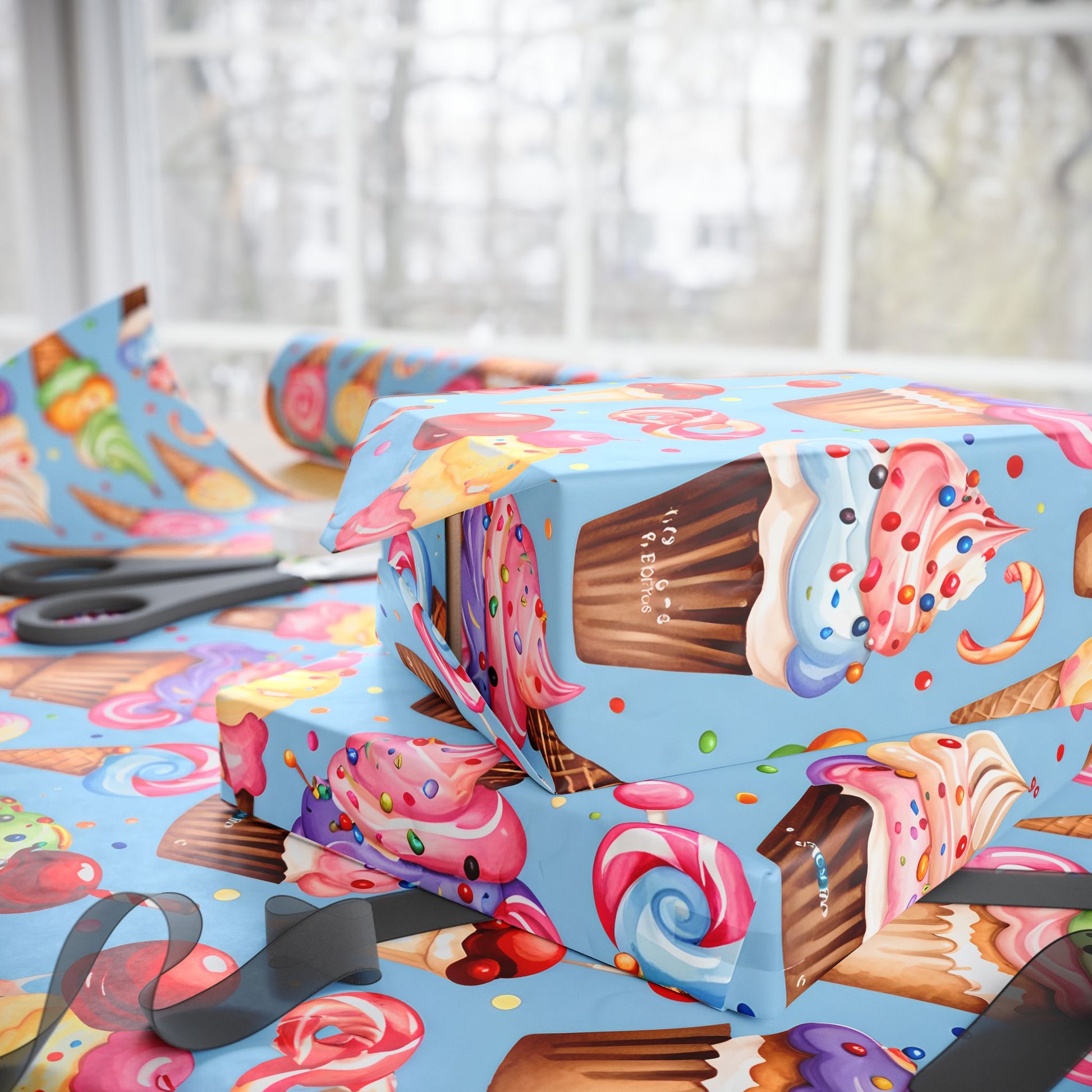 Whimsical Birthday Packaging Papers