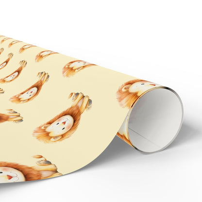 Little Roar – Cute Lion Wrapping Paper
