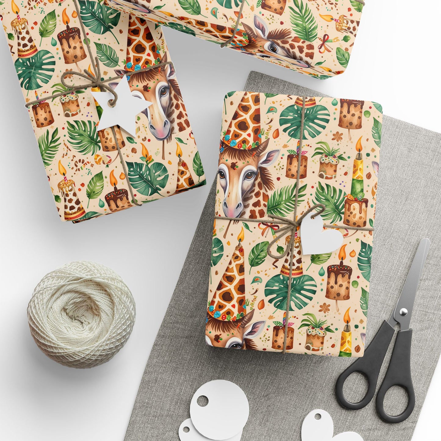 Whimsical Jungle Wrapping Paper