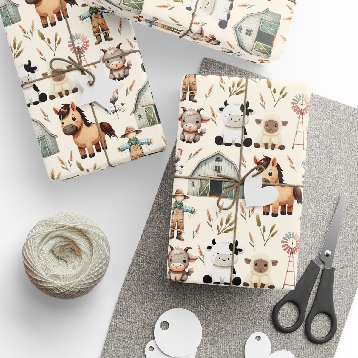 Farmhouse Charm – Rustic Animal Wrap