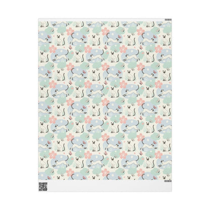 Purrfectly Poised – Siamese Cat Wrapping Paper