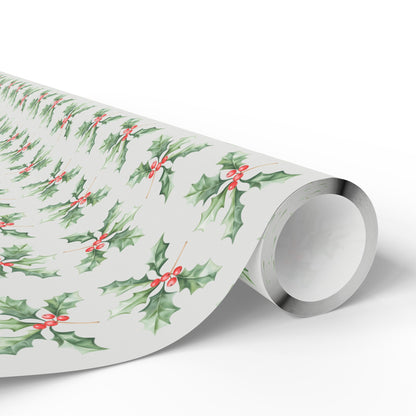 Holly Jolly Snaps – Classic Christmas Berry Wrapping Paper