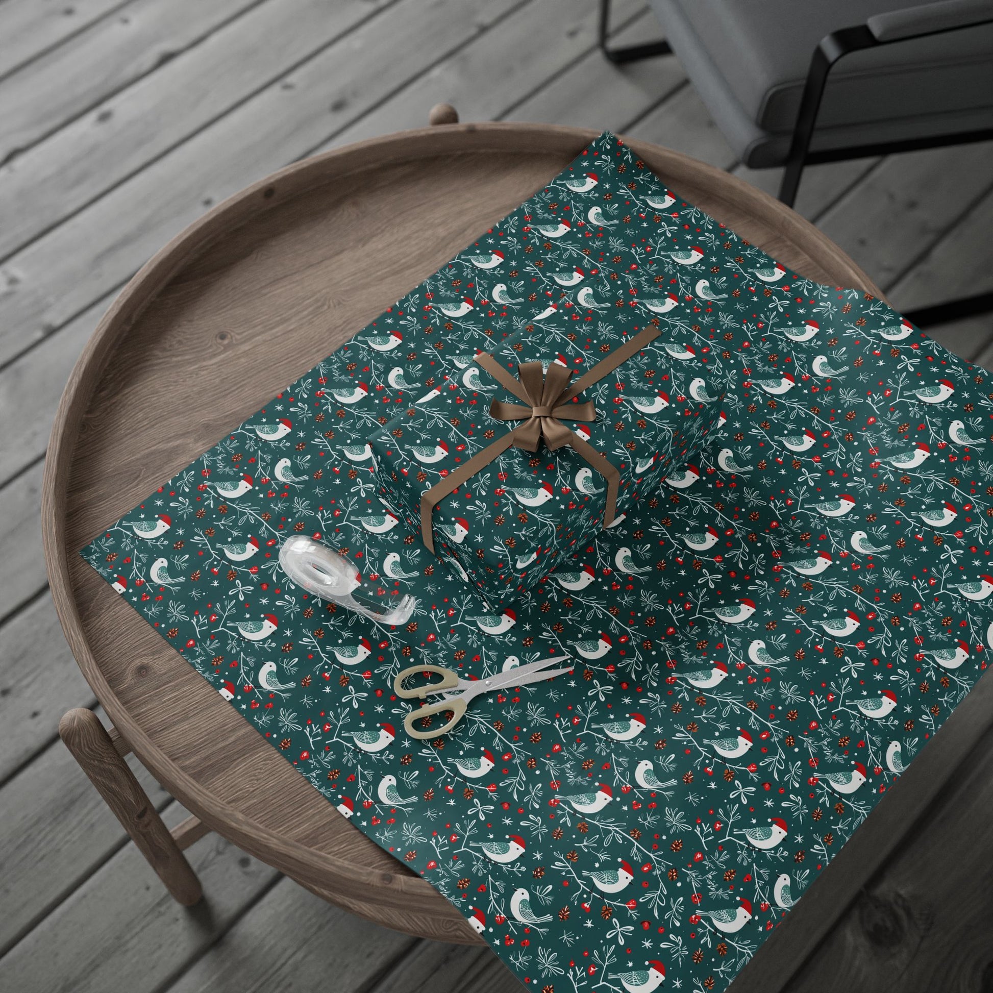 Chirp, Chirp, Hooray! Holiday Wrapping Paper