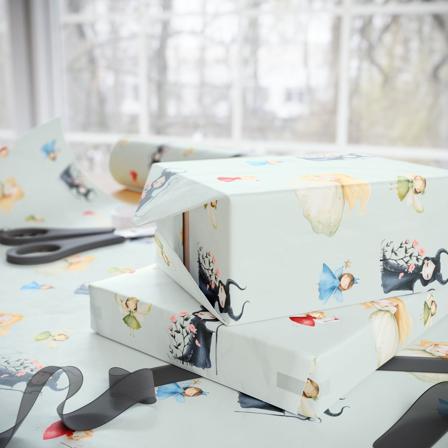 Gift Wrap - Sleeping Beauty
