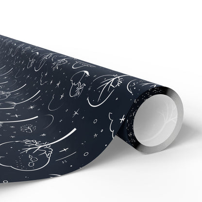 Wrapping Paper - Celestial Grove Night Sky Wrapping Paper