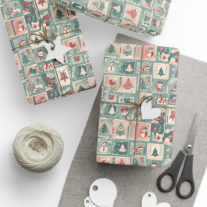 Charming Holiday Wrapping Paper Roll