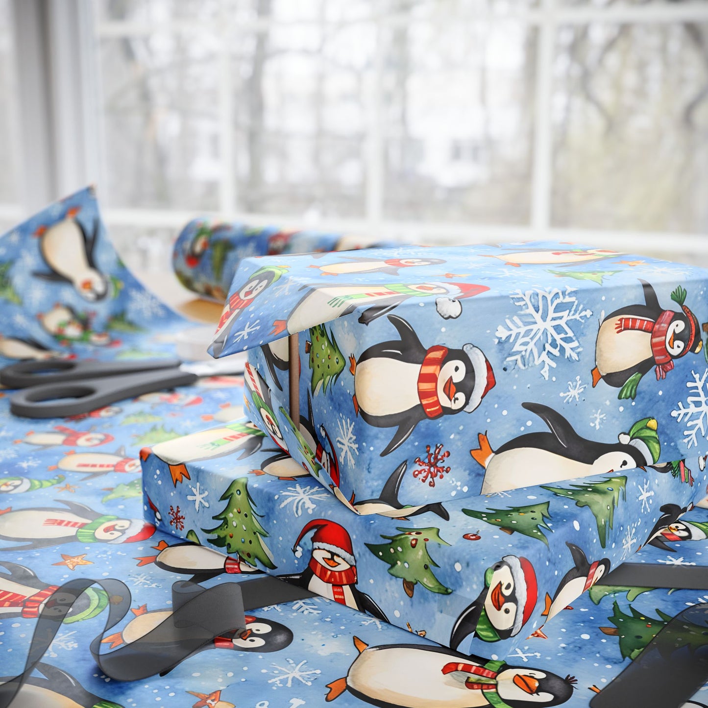 Frosty Flippers & Festive Friends